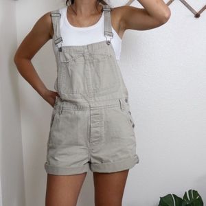 Khaki Vintage Calvin Klein Shortalls